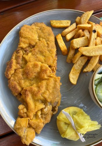 schnitzel sin gluten en Berlín