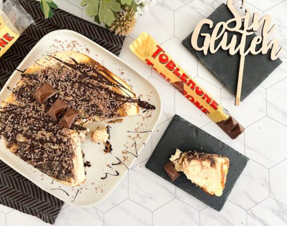 Tarta de queso y Toblerone