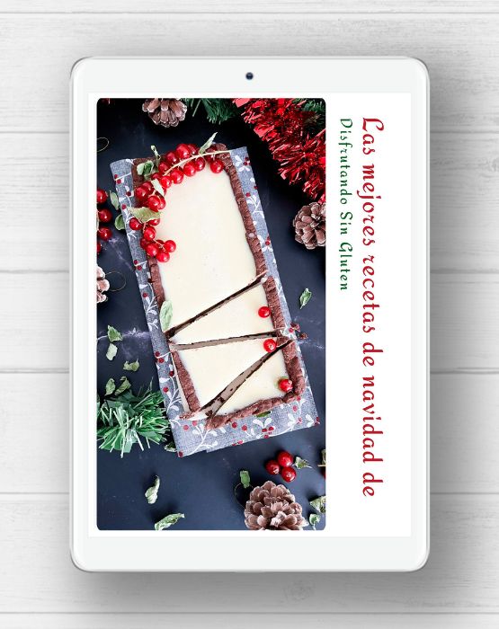 Ebook con las mejores recetas de Navidad de Disfrutando sin gluten