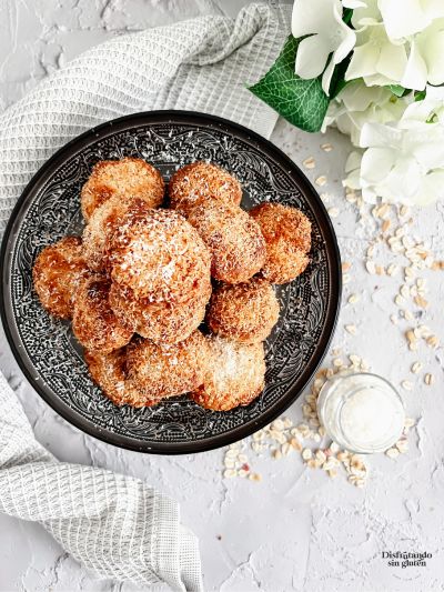 Galletas sin gluten de avena y leche condensada