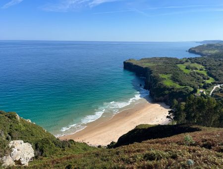 Playa de Andrín en LLanes, Asturias