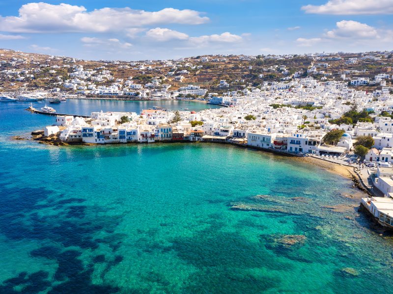Comer sin gluten en la isla griega de Mikonos