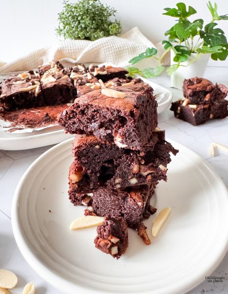 Receta de brownie sin gluten