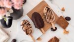 Helado de cookies sin gluten