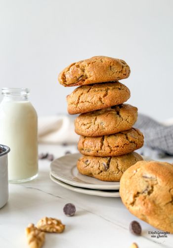 Galletas sin gluten tipo Levain