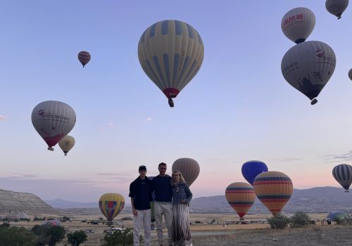 Volar en globo en Capadocia